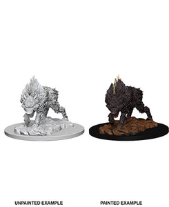 Miniatura SIN PINTAR - Pathfinder - Deep Cuts - Dire Wolf