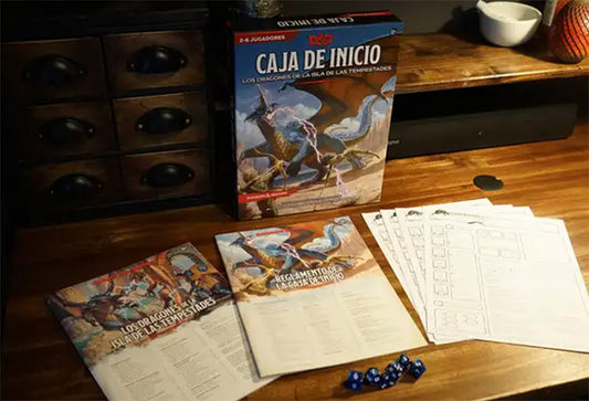 Juego de Rol D&D Caja de Inicio: Los Dragones de la Isla de las Tempestades