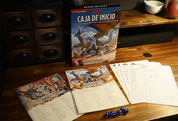 Juego de Rol D&D Caja de Inicio: Los Dragones de la Isla de las Tempestades