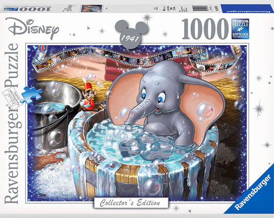 Rompecabezas de 1000 Piezas Ravensburger - Disney: Dumbo Bañandose