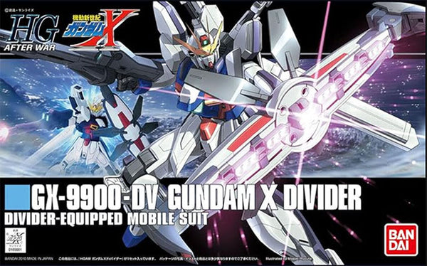 Bandai - Gundam Model Kit - GX-9900-DV Gundam X Divider HG 1/144