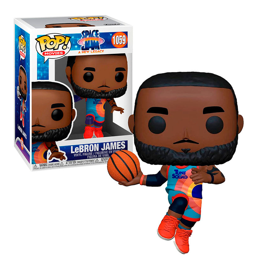 Funko Pop Movies: Space Jam - LeBron James Saltando