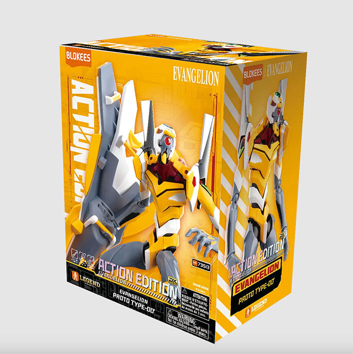 Blokees Figura Armable de Evangelion: Action Edition DX - EVA-00