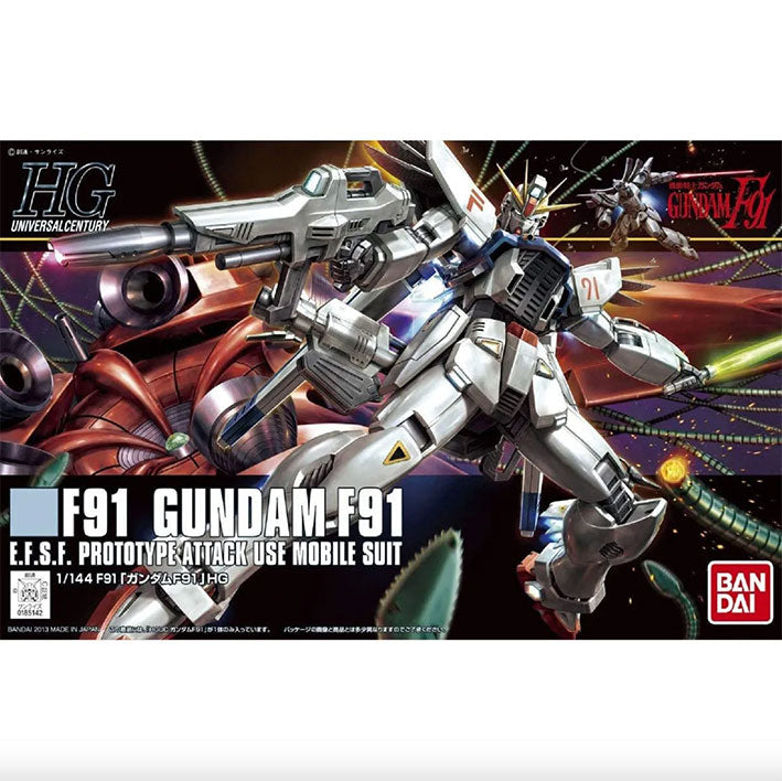 Bandai - Gundam Model Kit - Gundam F91 HGUC 1/144