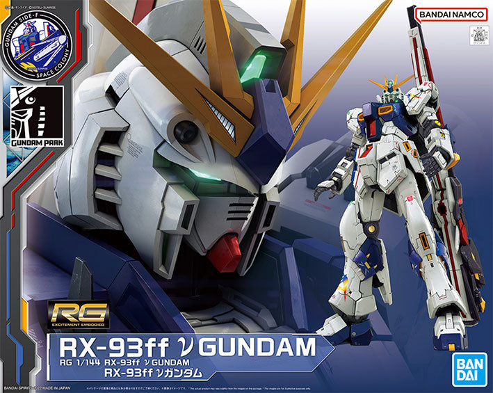 Bandai - Gundam Model Kit - RX-93FF ν Gundam RG 1/144