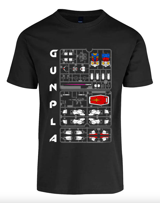 Playera para Caballero: Gundam Gunpla (4) - 100% Algodón Peinado - (Diferentes Tallas)
