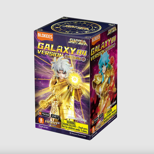Blokees Saint Seiya Galaxy Version: 04 Gold Zodiac ② - 1 Figura Armable Sorpresa