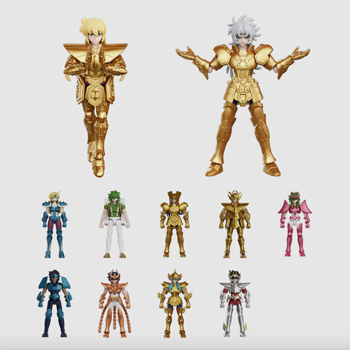 Blokees Saint Seiya Galaxy Version: 04 Gold Zodiac ② - 1 Figura Armable Sorpresa