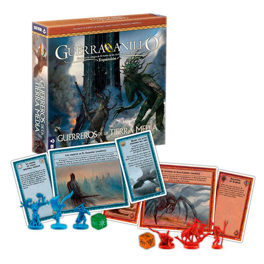 Expansión Juego de Mesa Devir: Guerra del Anillo - Guerreros de La Tierra Media