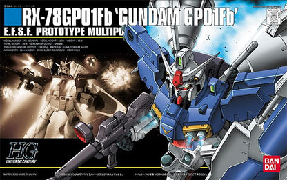 Bandai - Gundam Model Kit - RX-78 GP01-Fb Gundam HG 1/144