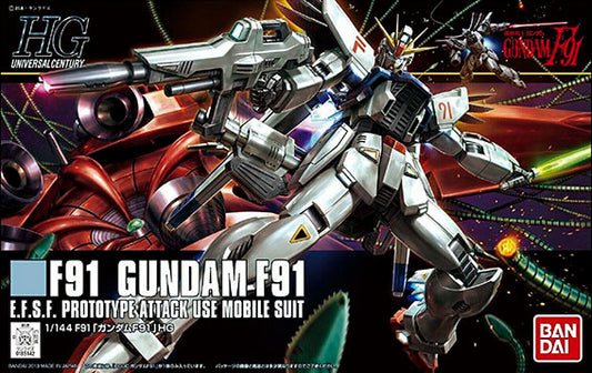 Bandai - Gundam Model Kit - HGUC Gundam F91 HG 1/144
