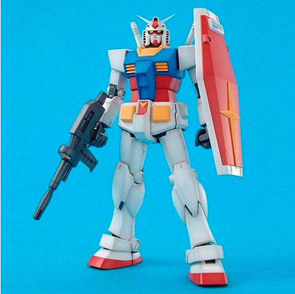 Bandai - Gundam Model Kit - MG Gundam RX-78-2 versión 2.0 1/100