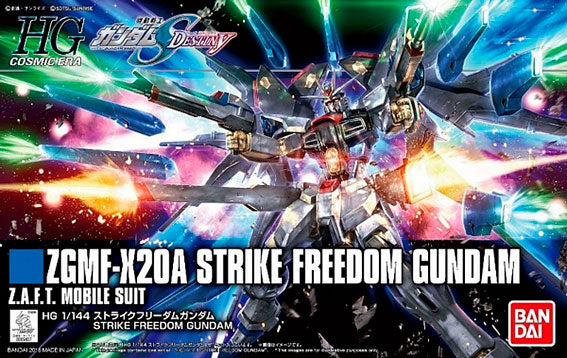 Bandai - Gundam Model Kit - STRIKE FREEDOM GUNDAM "GUNDAM SEED DESTINY" 1/144