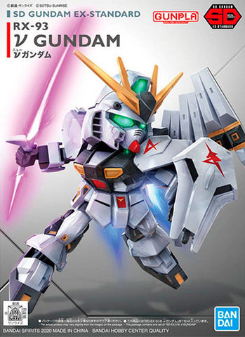 Bandai - Gundam Model Kit - SD GUNDAM EX-STANDARD RX-93 V GUNDAM