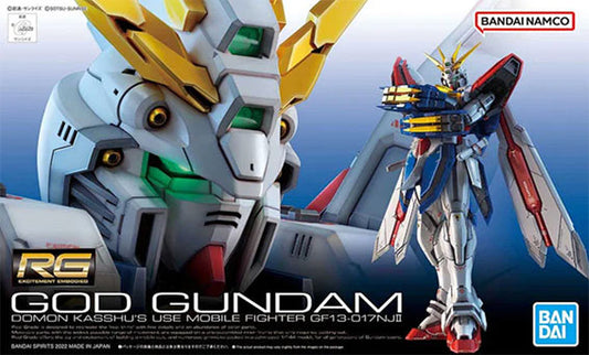 Bandai - Gundam Model Kit - God Gundam RG 1/144