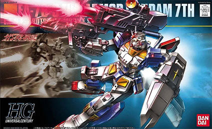 Bandai - Gundam Model Kit - RX-78-3 Full Armor 7th Gundam HG 1/144