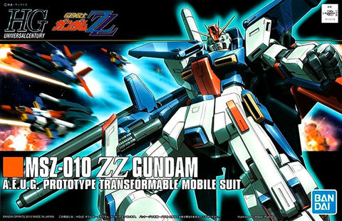 Bandai - Gundam Model Kit - MSZ-010 ZZ Gundam A.E.U.G. 1/144
