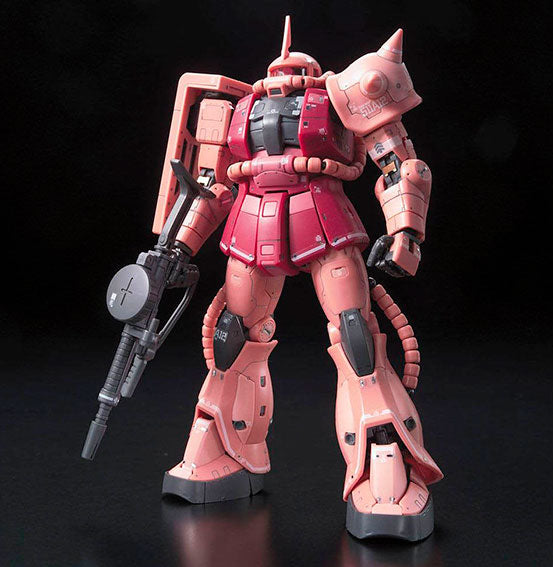 Bandai - Gundam Model Kit - Real Grade Gundam MS-06S Zaku II 1/144