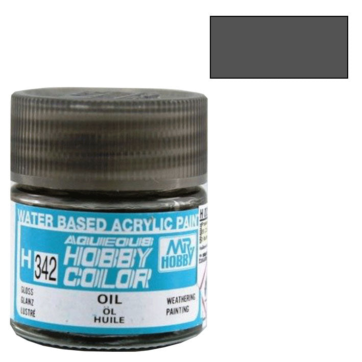 Pintura Acrílica - Mr. Hobby Aqueous H342 (Oil) - Aceite 10ml