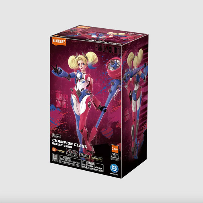 Blokees Figura Armable DC: Champion Class - Harley Quinn