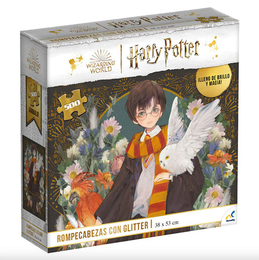 ROMPECABEZAS 500 PIEZAS NOVELTY: HARRY POTTER Glitter