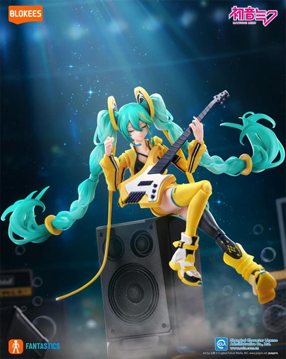 Blokees Figura Armable: Fantasy Hatsune Miku - Fantastics Series Vivid Echoes