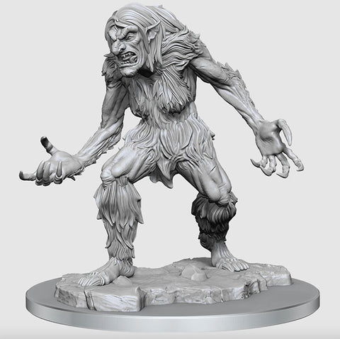 Miniatura SIN PINTAR - D&D - Nolzur's Marvelous - Ice Troll Female