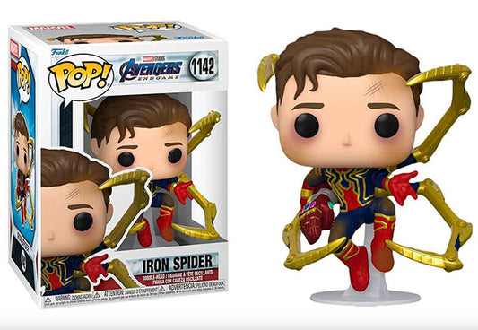 Funko Pop Marvel: Avengers Endgame - Iron Spider sin mascara