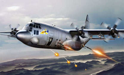 Modelo a escala 1/72 para armar: AC - 130H SPECTRE
