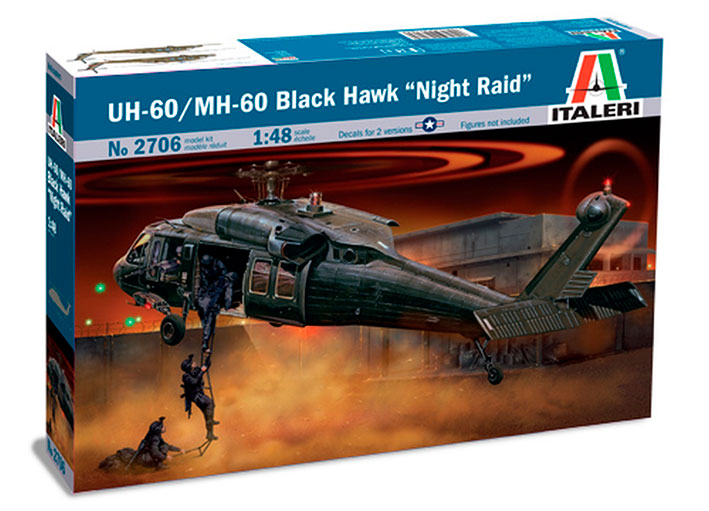 Modelo a escala 1/48 para armar: UH - 60 / MH - 60 BLACK HAWK