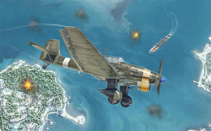 Modelo a escala 1/48 para armar: JU 87 B-2/R-2 "PICCHIATELLO"