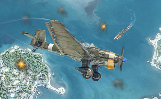 Modelo a escala 1/48 para armar: JU 87 B-2/R-2 "PICCHIATELLO"