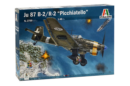 Modelo a escala 1/48 para armar: JU 87 B-2/R-2 "PICCHIATELLO"