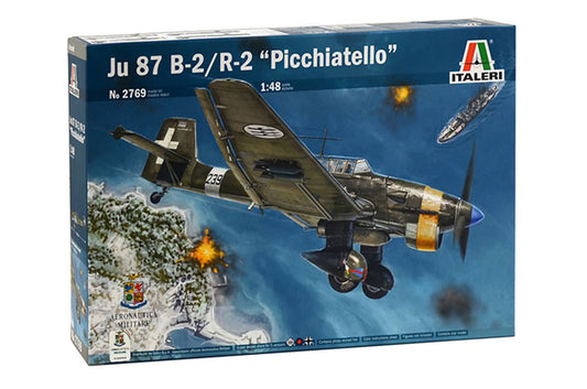 Modelo a escala 1/48 para armar: JU 87 B-2/R-2 "PICCHIATELLO"