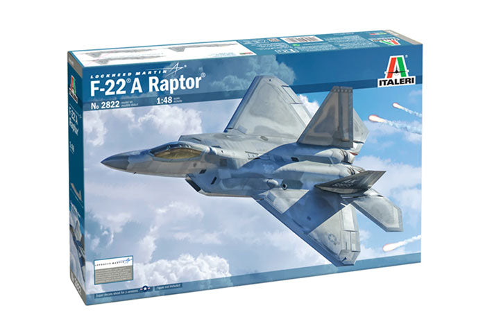 Modelo a escala 1/48 para armar: F-22 A Raptor