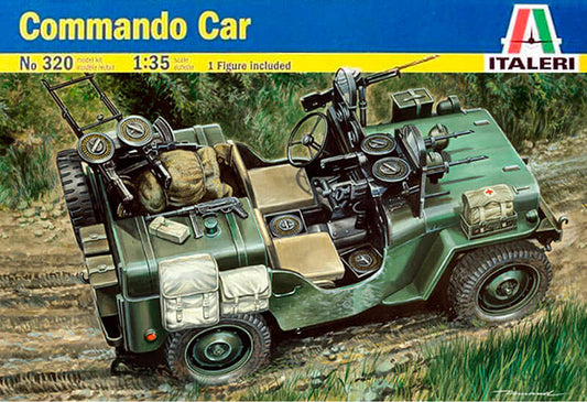 Modelo a escala 1/35 para armar: COMMANDO CAR