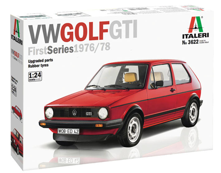 Modelo a escala 1/24 para armar: VW Golf GTI First Series 1976/78