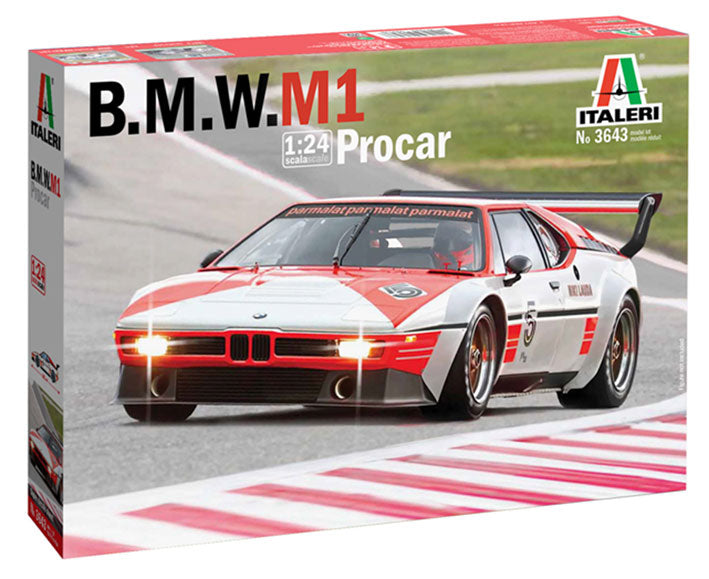 Modelo a escala 1/24 para armar: B.M.W. M1 Procar