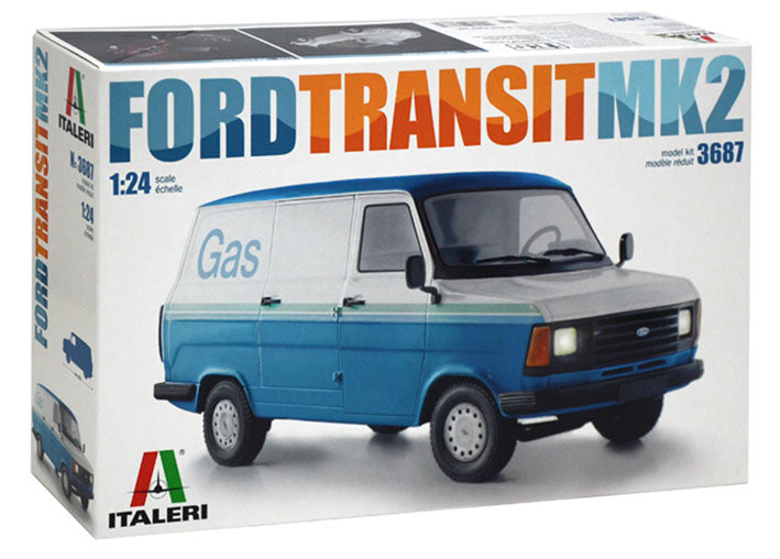 Modelo a escala 1/24 para armar: FORD TRANSIT MK2