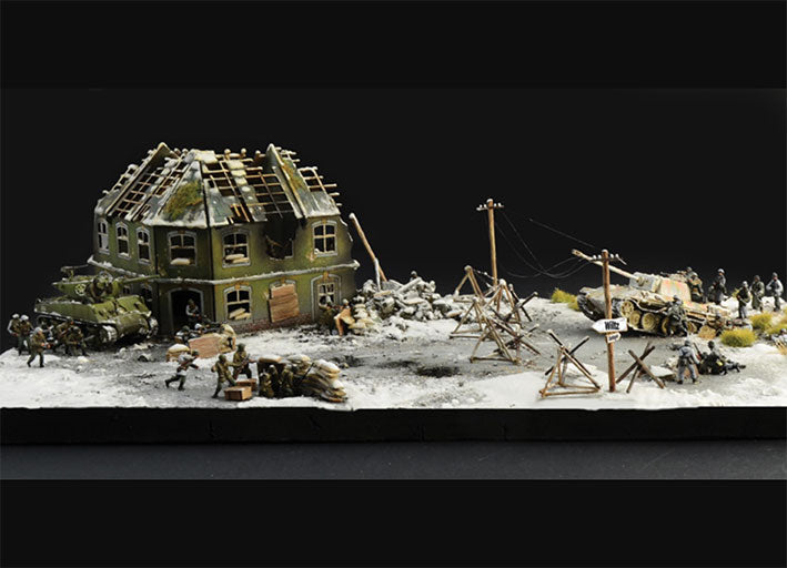 Modelo a escala 1/72 para armar: Bastogne Siege 80 Years - BATTLE SET