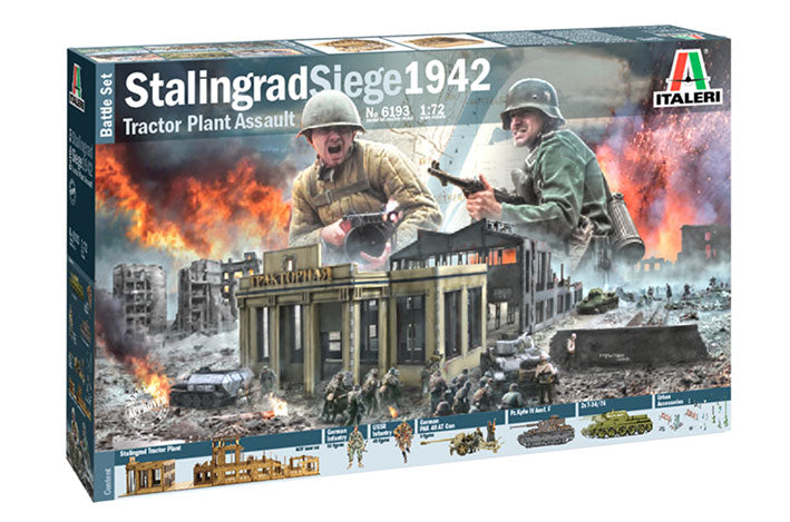Modelo a escala 1/72 para armar: STALINGRAD SIEGE 1942 - BATTLE SET