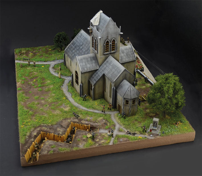 Modelo a escala 1/72 para armar: Battle of Normandy Sainte-Mère-Eglise 6 June 1944