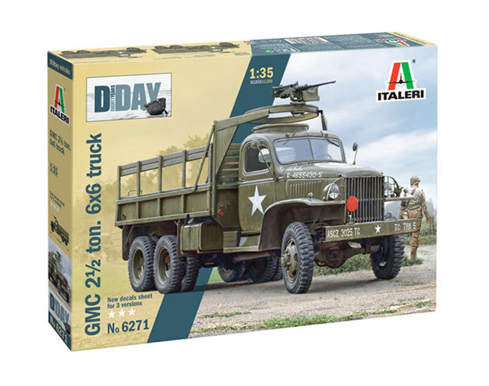 Modelo a escala 1/35 para armar: GMC 2 1/2 Ton. 6x6 Truck "D-Day 80° Anniversary"