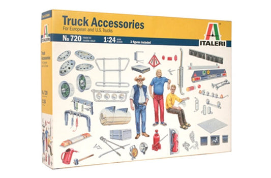 Modelo a escala 1/24 para armar: TRUCK ACCESSORIES