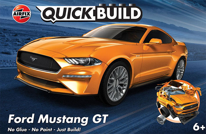 Modelo a escala 1/25 para armar: QUICKBUILD - Ford Mustang GT