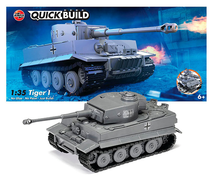 Modelo a escala 1/35 para armar: QUICKBUILD - Tiger I
