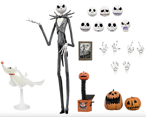NECA - Night Before Christmas - Ultimate Jack Skellington Figura Articulada 7"