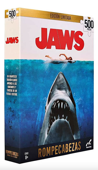 ROMPECABEZAS 500 PIEZAS NOVELTY: Jaws (Tiburon)