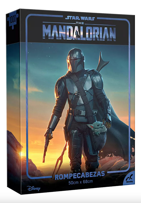 ROMPECABEZAS 1000 PIEZAS NOVELTY: STAR WARS THE MANDALORIAN