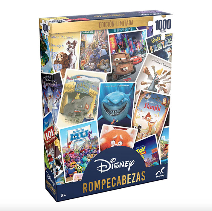 ROMPECABEZAS 1000 PIEZAS NOVELTY: Disney 100 aniversario Collage
